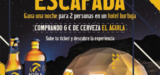 sorteo cervezas aguila noches experiencias hotel burbuja saboreatulibertad