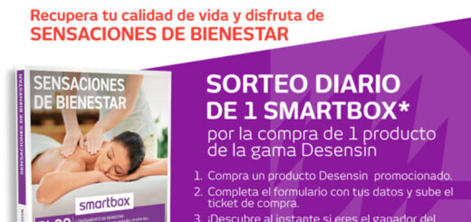 sorteo desensin premios smartbox bienestar