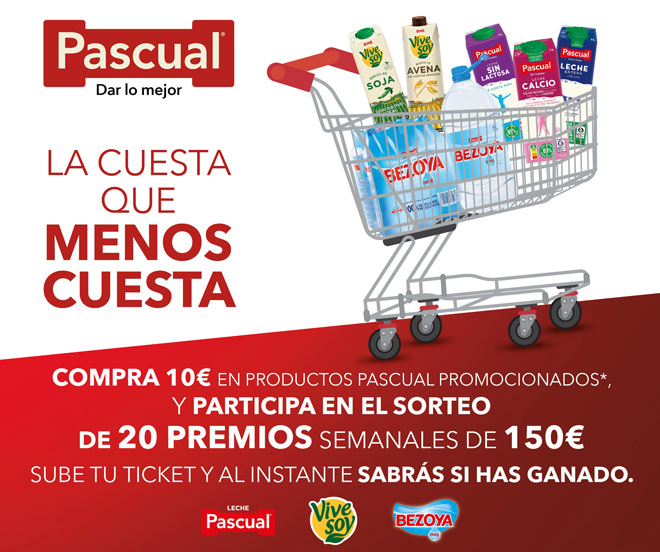 sorteo pascual la cuesta premios euros