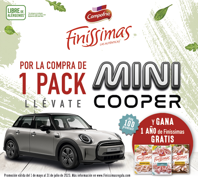 sorteo finissimas regala coche y premios