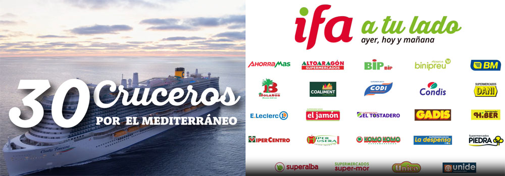 Sorteo Cruceros Promoción Grupo IFA Hasta La Cocina