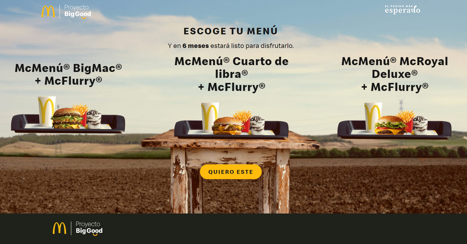 el pedido mas esperado mcdonalds menu gratis