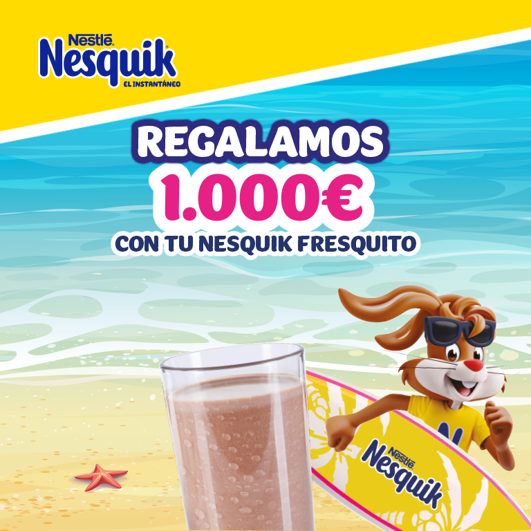 nesquik sorteo 1000 verano