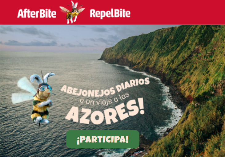 sorteo afterbite repelbite adopta abeconejo viaje azores