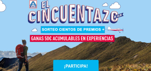 sorteo aldi cincuentazo premios y experiencias regalo