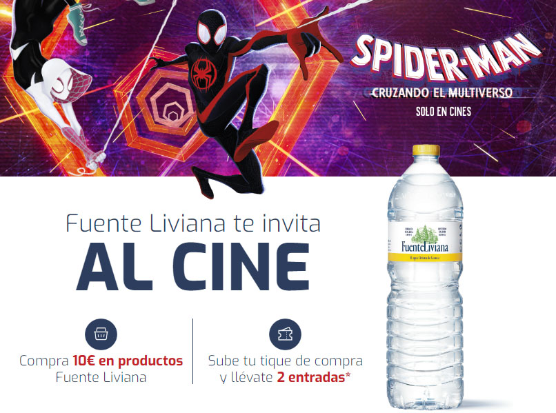 promocion ve al cine con fuenteliviana regala entradas de cine