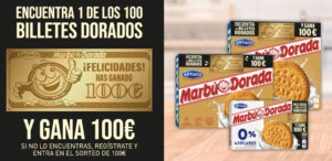 sorteo billetes 100 euros marbu dorada