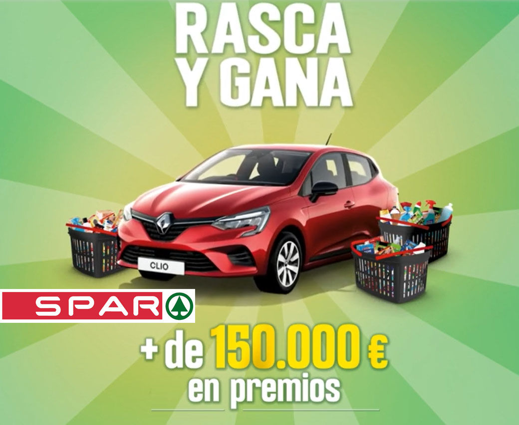 sorteo spar 2023 introducir codigo premio coche