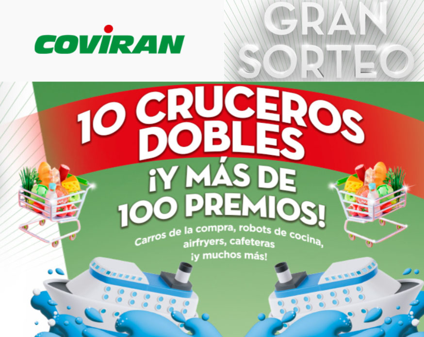 coviran sorteo cruceros premios