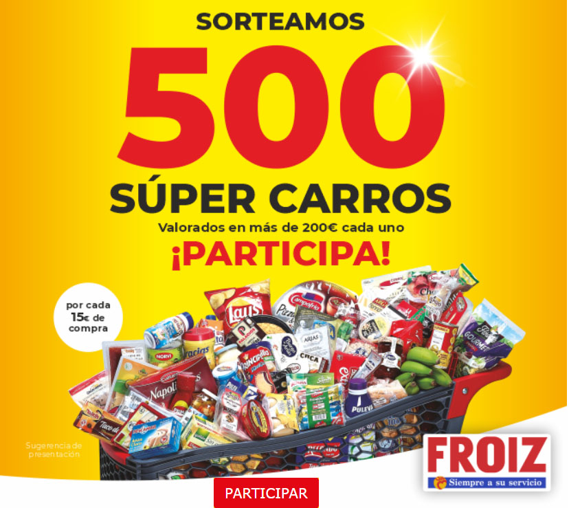 sorteo froiz supercarros 2023