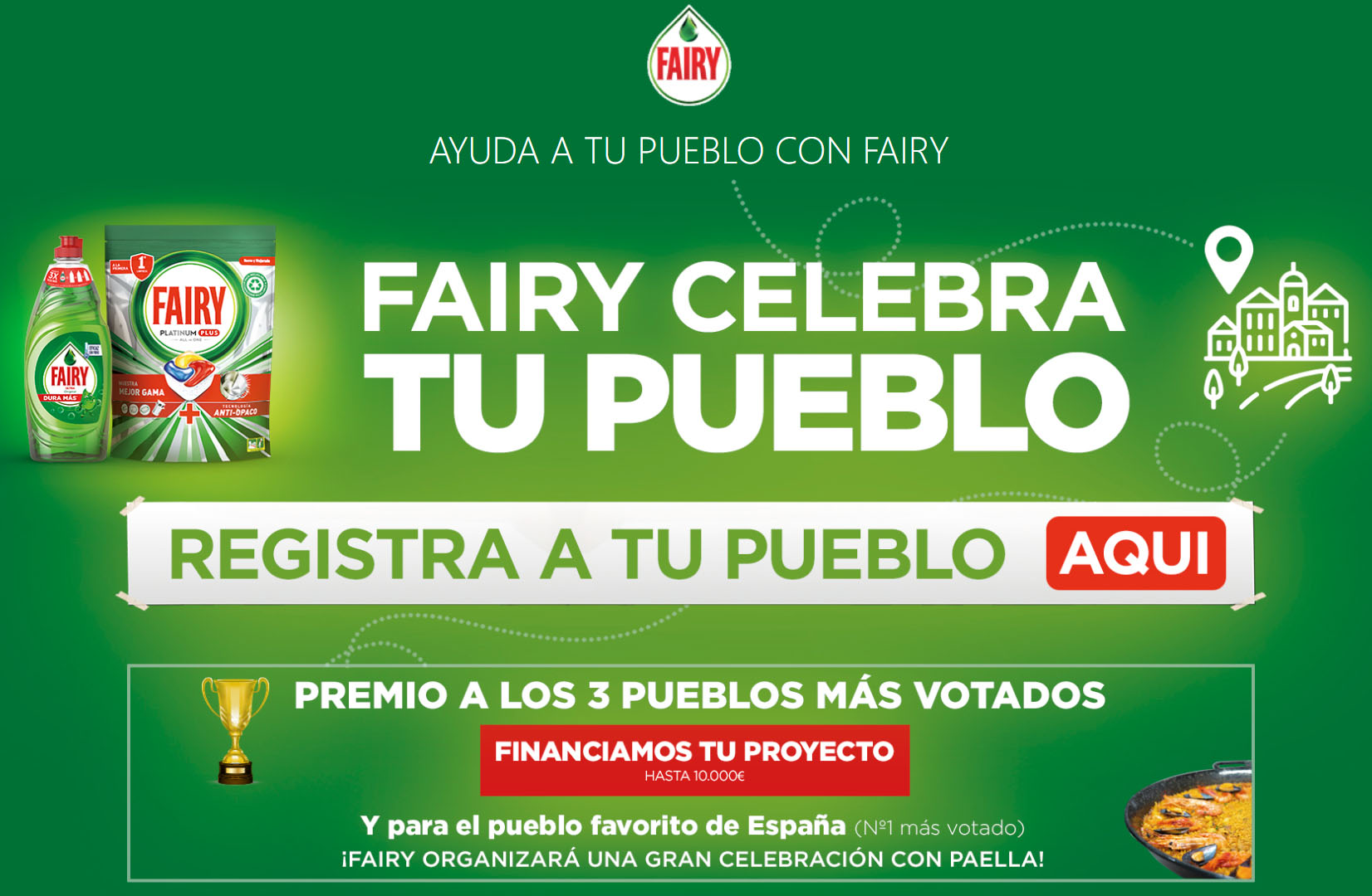 fairy en tu pueblo premios dinero y celebracion paella