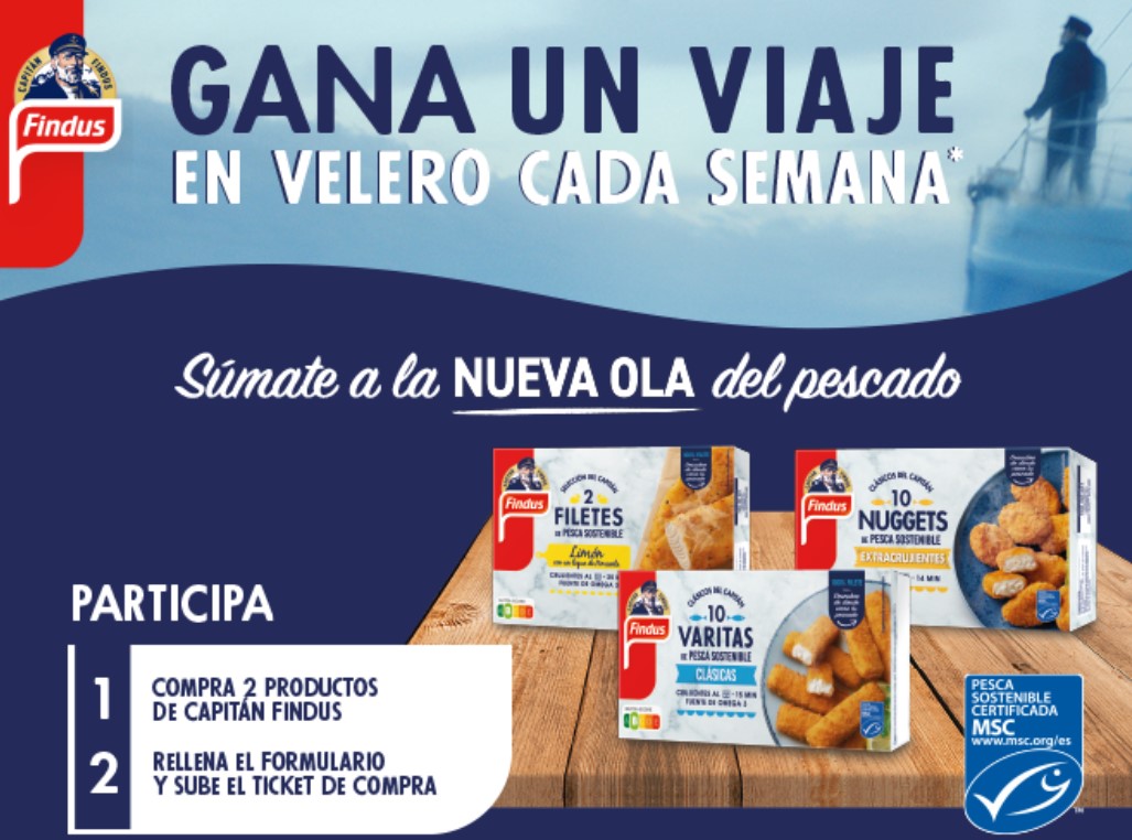 sorteo viaje capitan findus